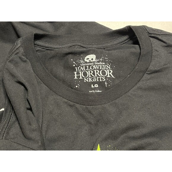Authentic 2024 Universal Studios HHN Halloween Horror Nights 33 Shirt Large - Picture 4 of 6